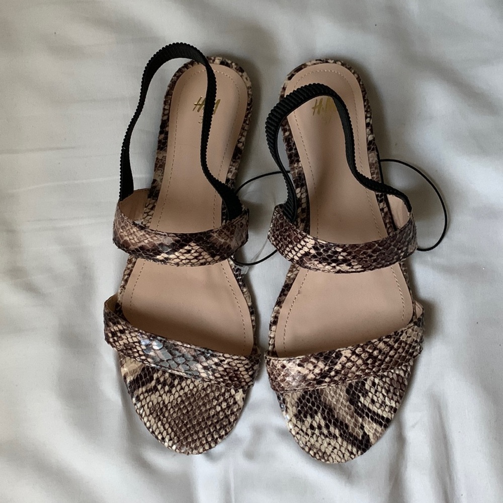 New H&M Strap Sandals .